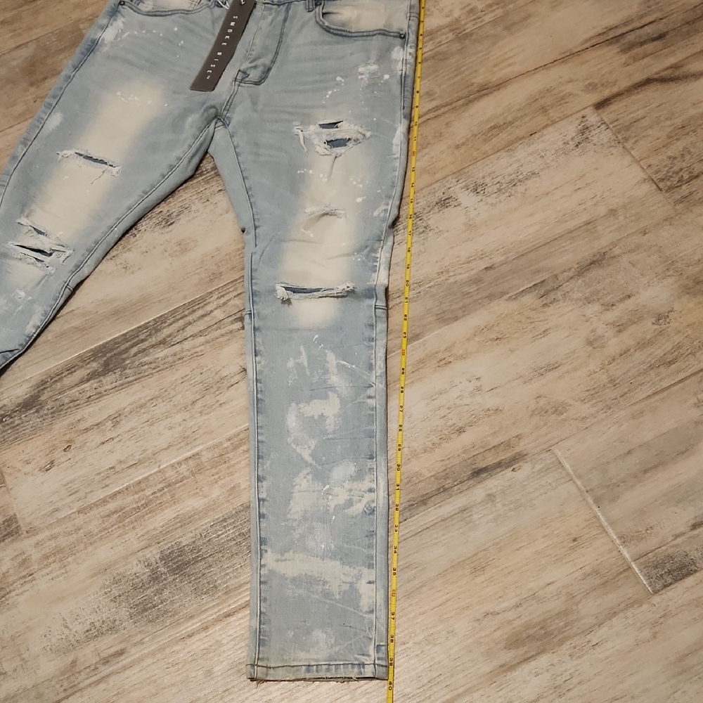 Smoke Rise Distressed Skinny Jeans - Picture 6 of 12